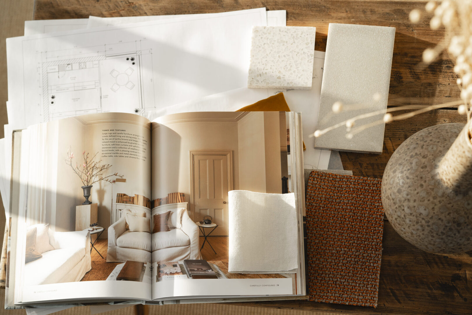 interior design mood board book plans samples Tiare Brasseur 